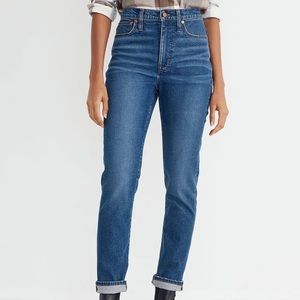 MADEWELL High Rise Slim Boy Jean size 30